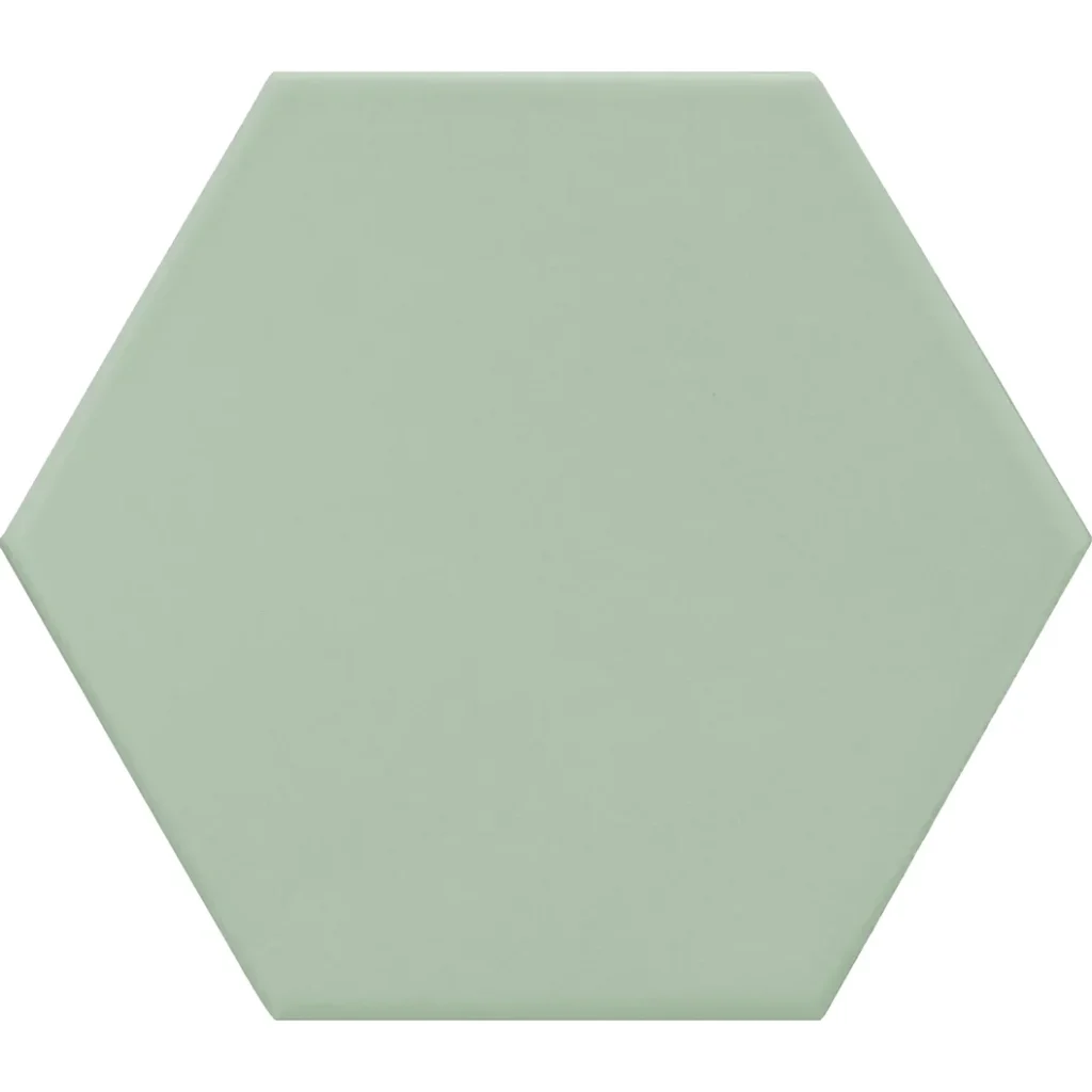 Flamingo - Green Hex Tile