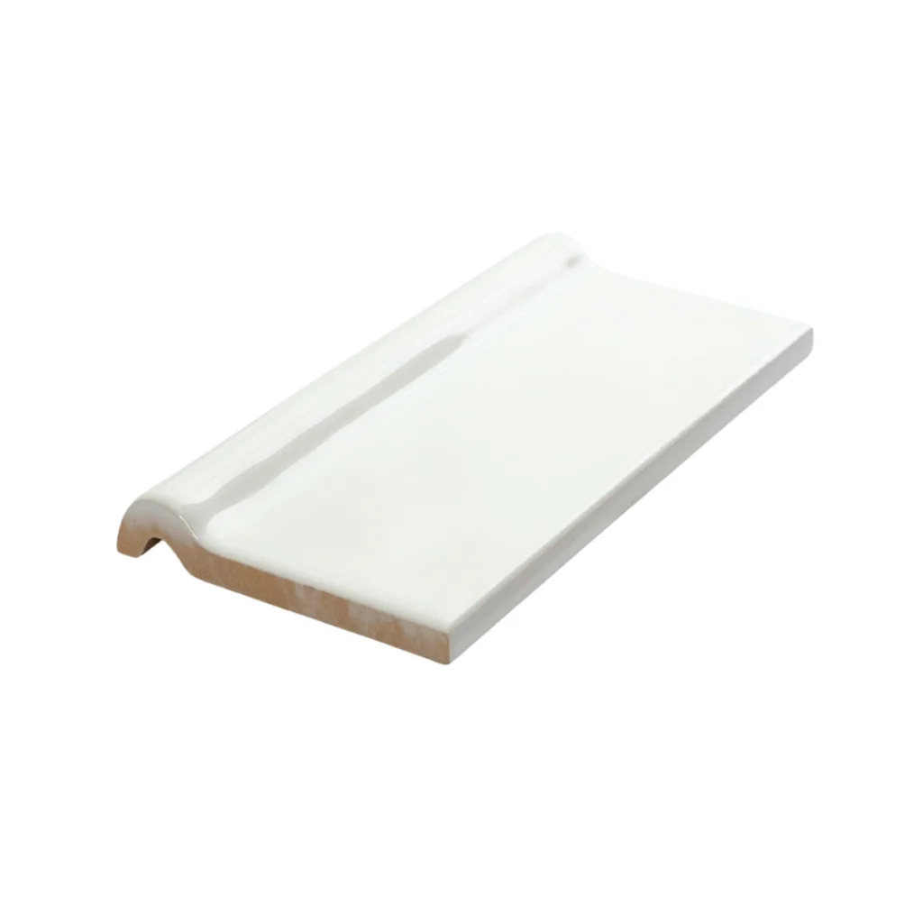 Capping - Gloss White 150 x 70 Tile Capping