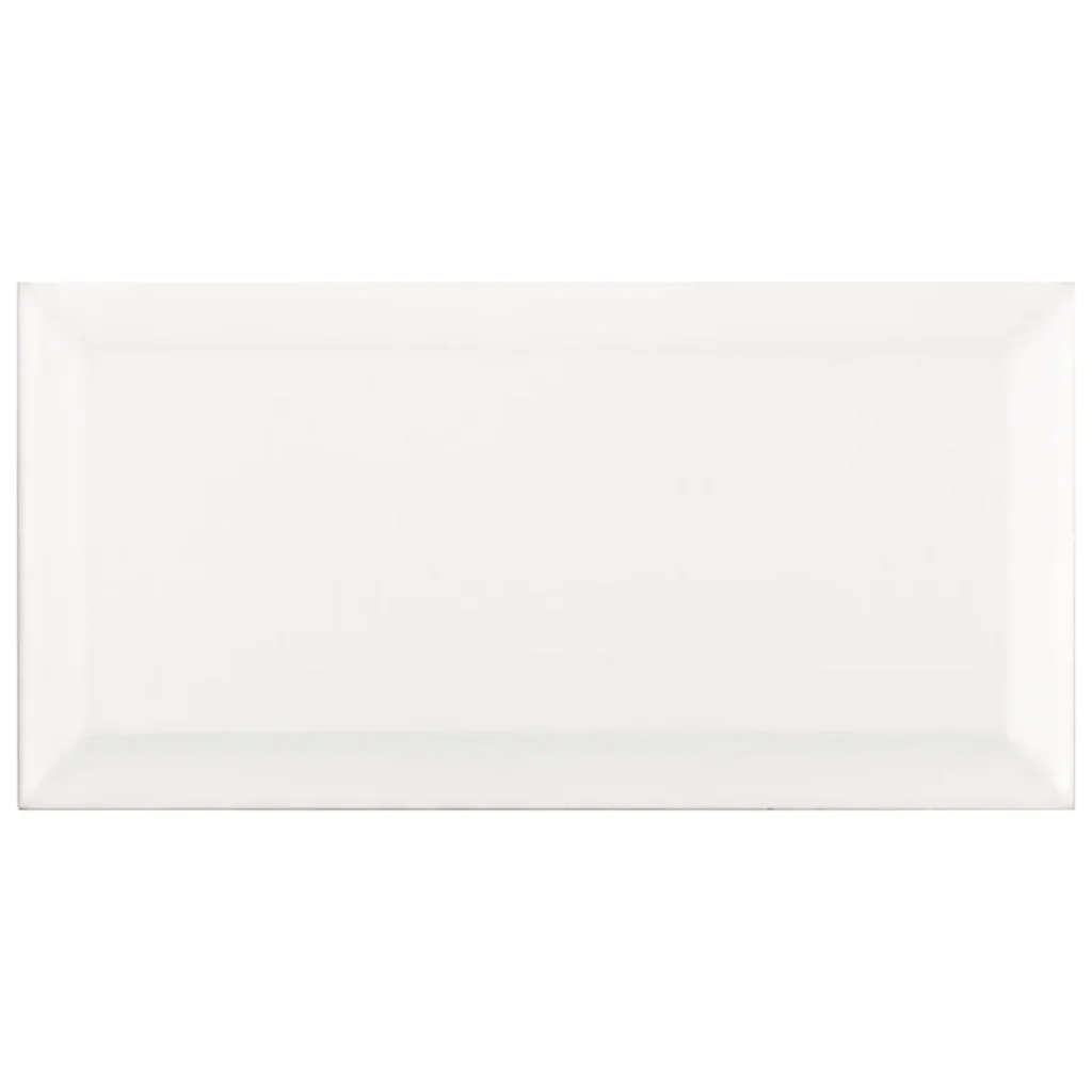 Bevelled - Matte White Subway Tile