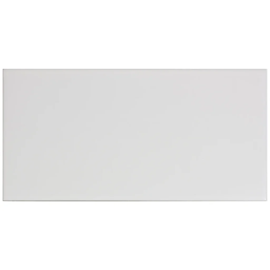 Plaqueta - Matte White Subway Tile