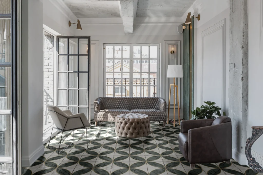 Renaissance - Mandorla Floor Pattern