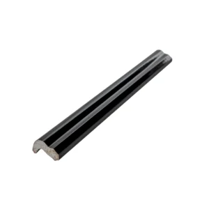 Capping - Gloss Black 30x300mm Tile Capping