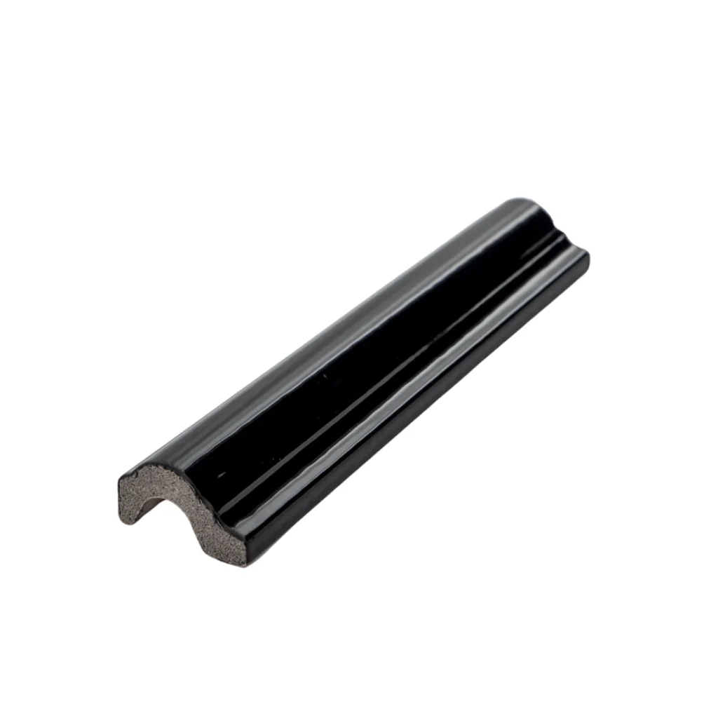 Capping - Gloss Black 40 x 150 Tile Capping