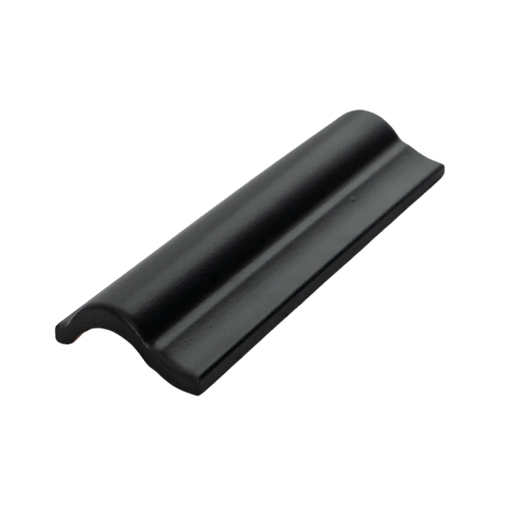 Capping - Matte Black 50 x 150mm Tile Capping