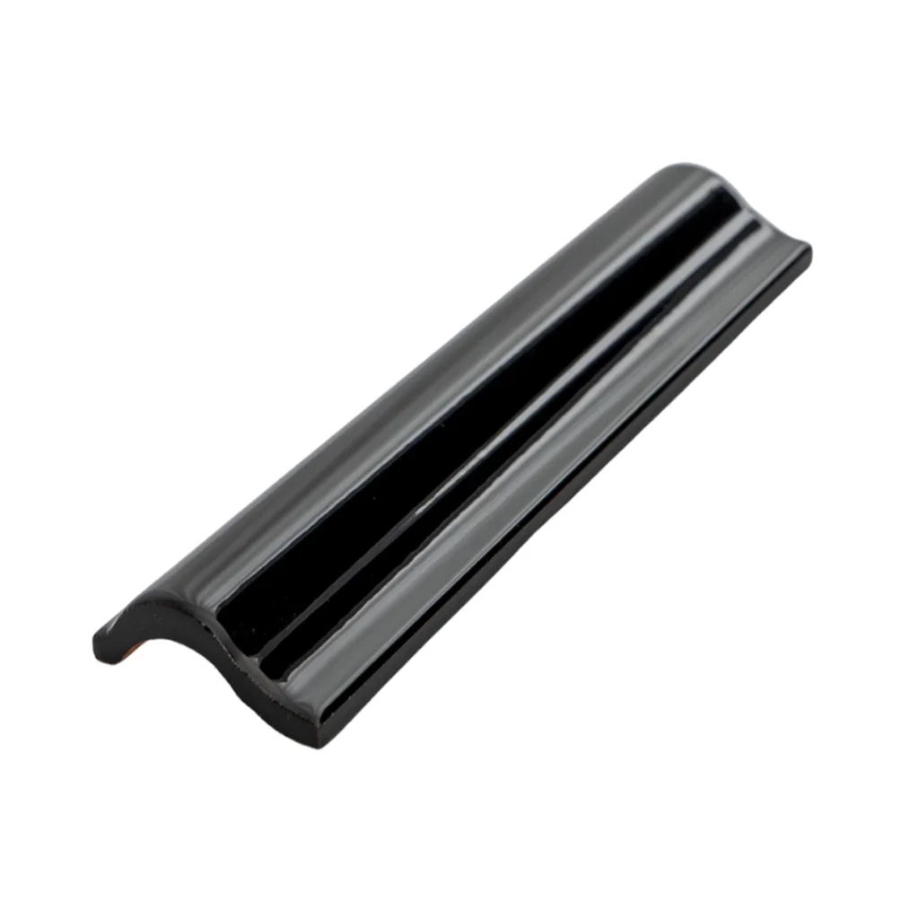 Capping - Gloss Black 50 x 150mm Tile Capping