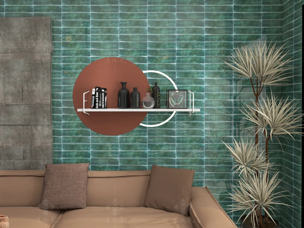 Tathra - Ocean Green Subway Tiles