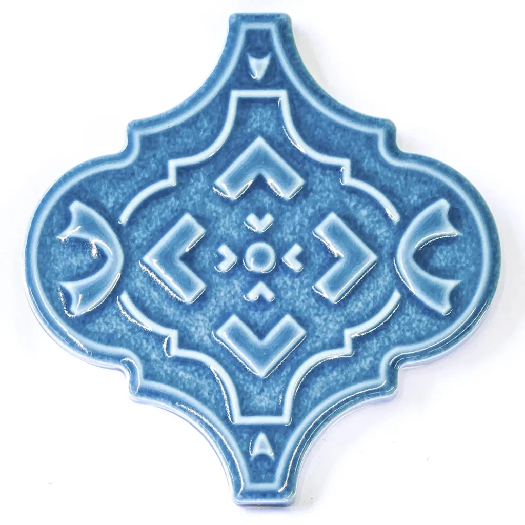 Arabesca - Chinois Blue Lantern Tile