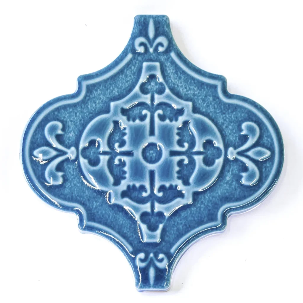 Arabesca - Chinois Blue Lantern Tile