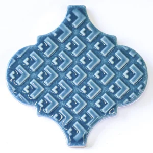 Arabesca - Chinois Blue Lantern Tile