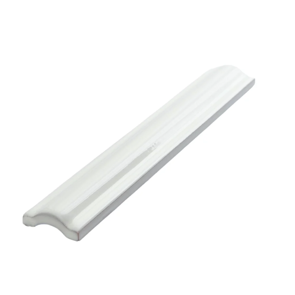 Capping - Matte White 30 x 200mm Tile Capping