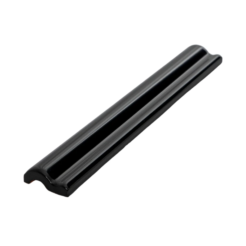 Capping - Gloss Black 30 x 200mm Tile Capping