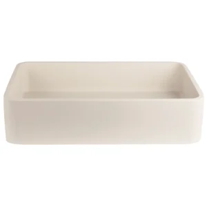 BELLA - Matte White Concrete Basin