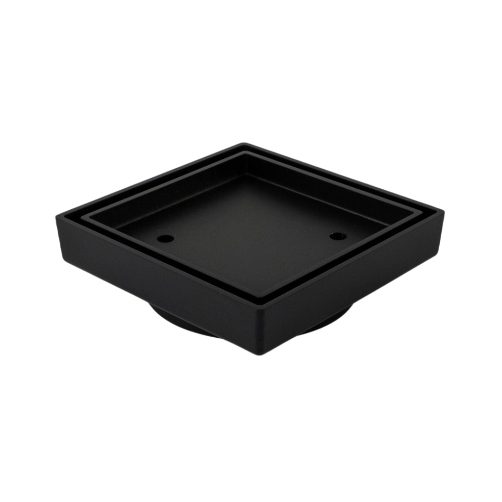 Tile Insert - Square Waste - Matte Black