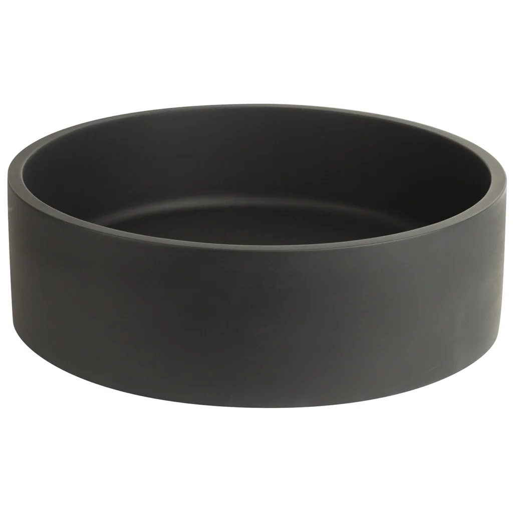 LUSSO - Matte Black Concrete Basin