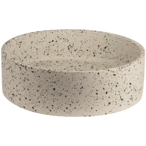 LUSSO - Terrazzo White Concrete Basin