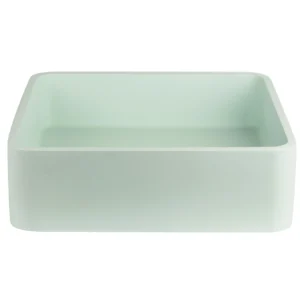 PIAZZA - Mint Green Concrete Basin