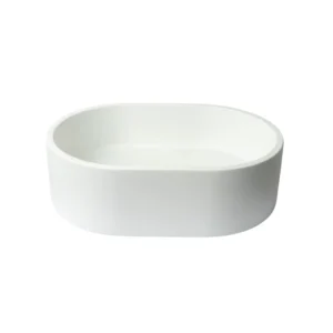 MINI-PILL - Matte White Concrete Basin