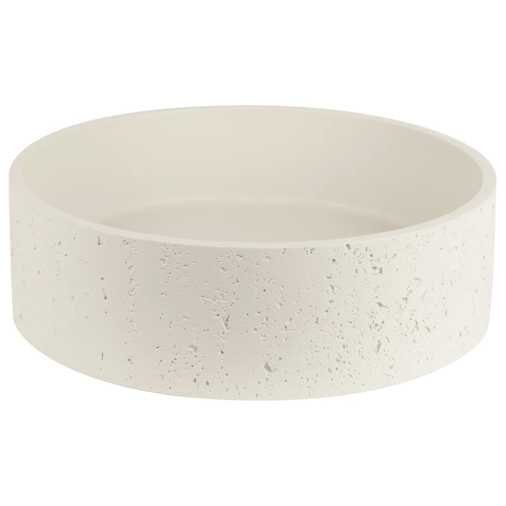 ROCCO - Ash White Concrete Basin