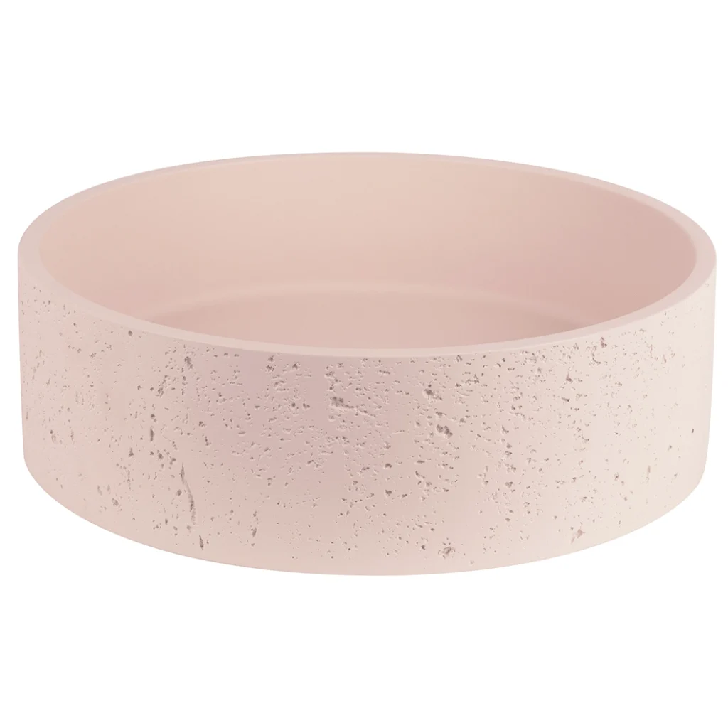 ROCCO - Blush Pink Concrete Basin