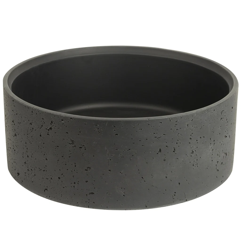 ROCCO 2.0 - Matte Black Concrete Basin