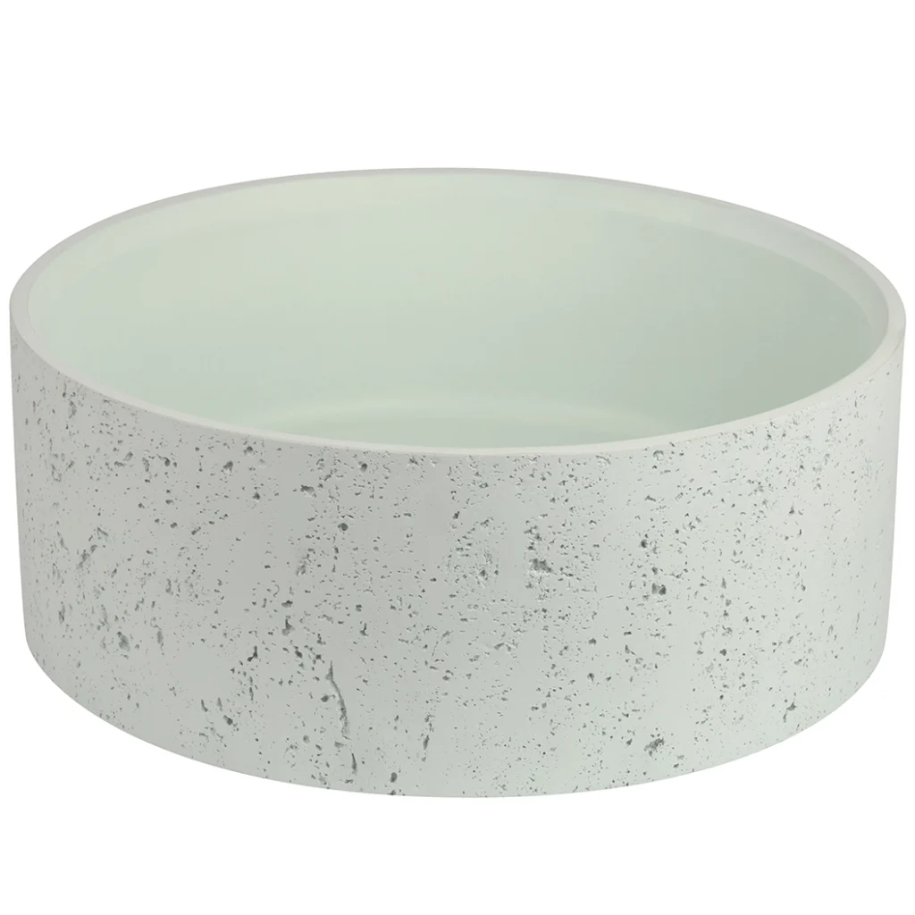 ROCCO 2.0 - Mint Green Concrete Basin