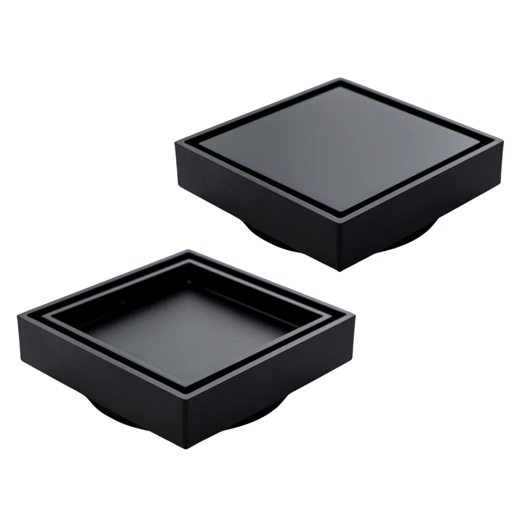 Square Waste - 2-in-1 - Matte Black