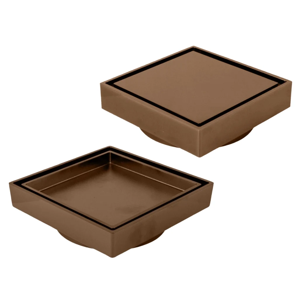 Square Waste - 2-in-1 - Brushed Copper