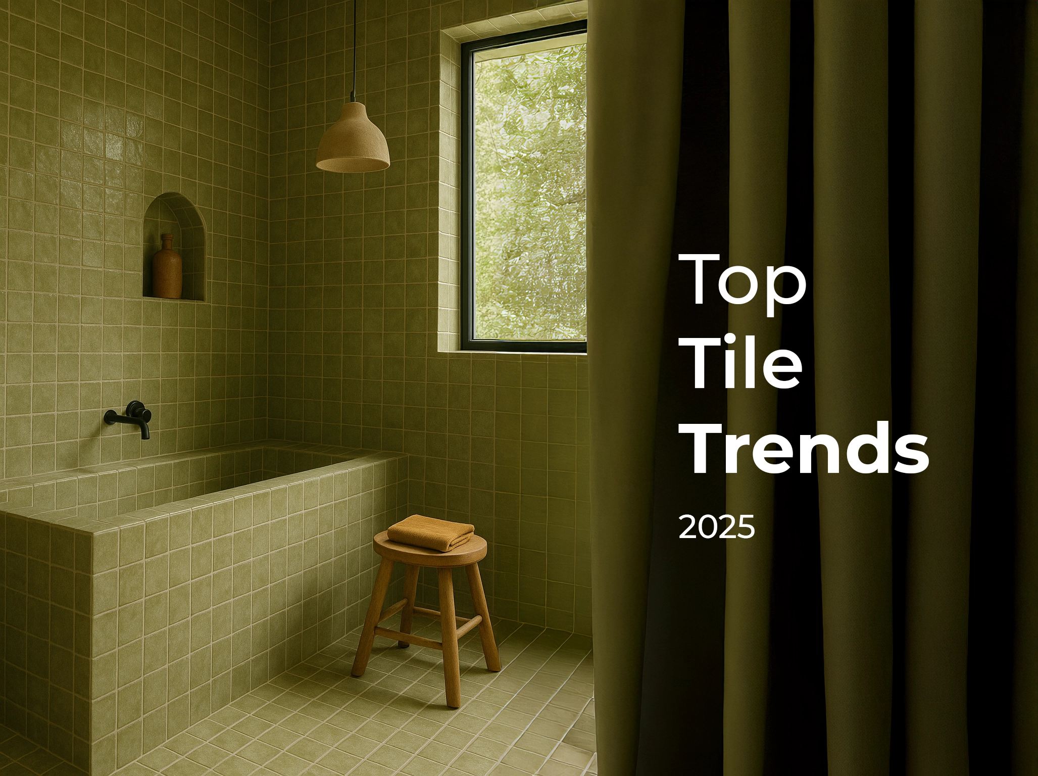 Embrace the Top Tile Trends of 2025: Tile Drenching, Earthy Tones, and Handcrafted Brilliance