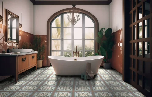 Bel Histoire – Gilbert Corner A Tiles Designer Tiles Collection - Bel Histoire - Gilbert Corner A Lifestyle