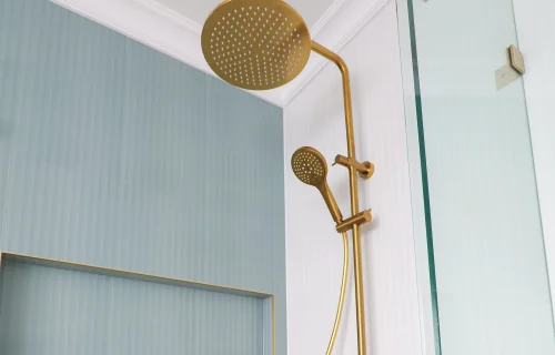 London - Sage & Matte White Tiles
